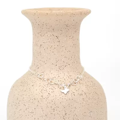 Pulsera plata 925 con mariposa