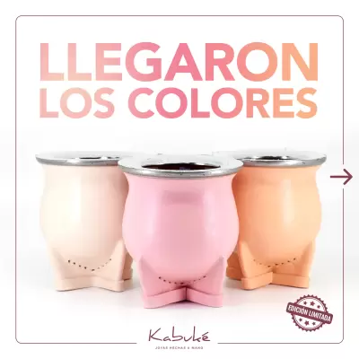 Mate camionero de colores - con grabado laser