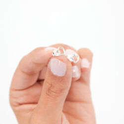 Caravanas mini corazón