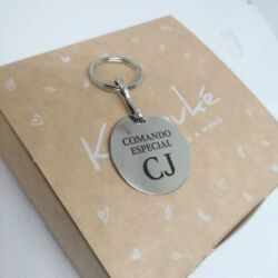 Llavero Alpaca con grabado láser