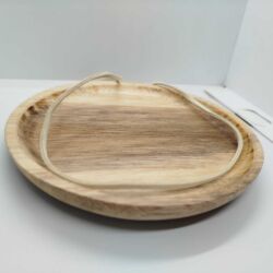 Cordón simil gamuza terminales de acero