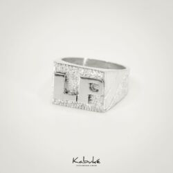 Anillo unisex con iniciales