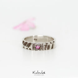 Anillo Pavonado 17.5mm