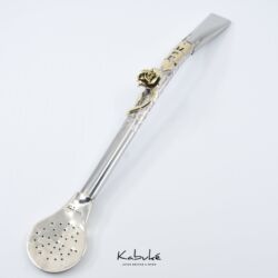 Bombillón ancho Rosa corazón