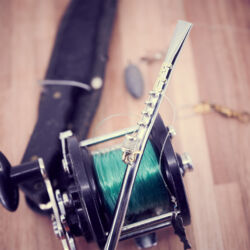 Bombilla Pescador con iniciales personalizada