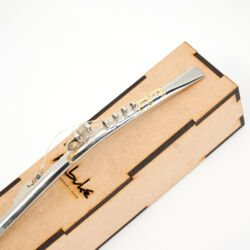 Bombilla Pescador con iniciales personalizada