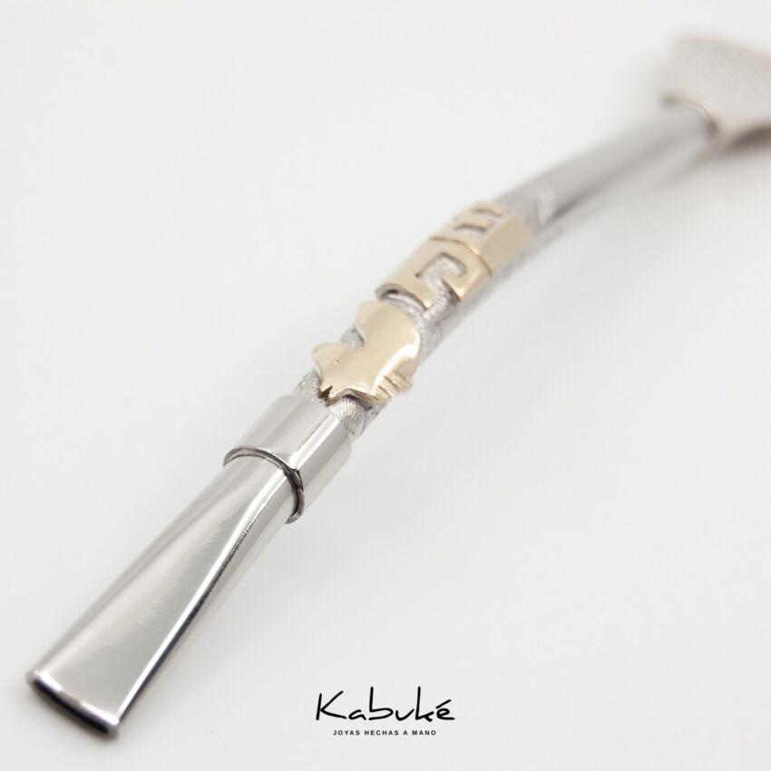 Bombilla Alpaca con Cabeza de caballo