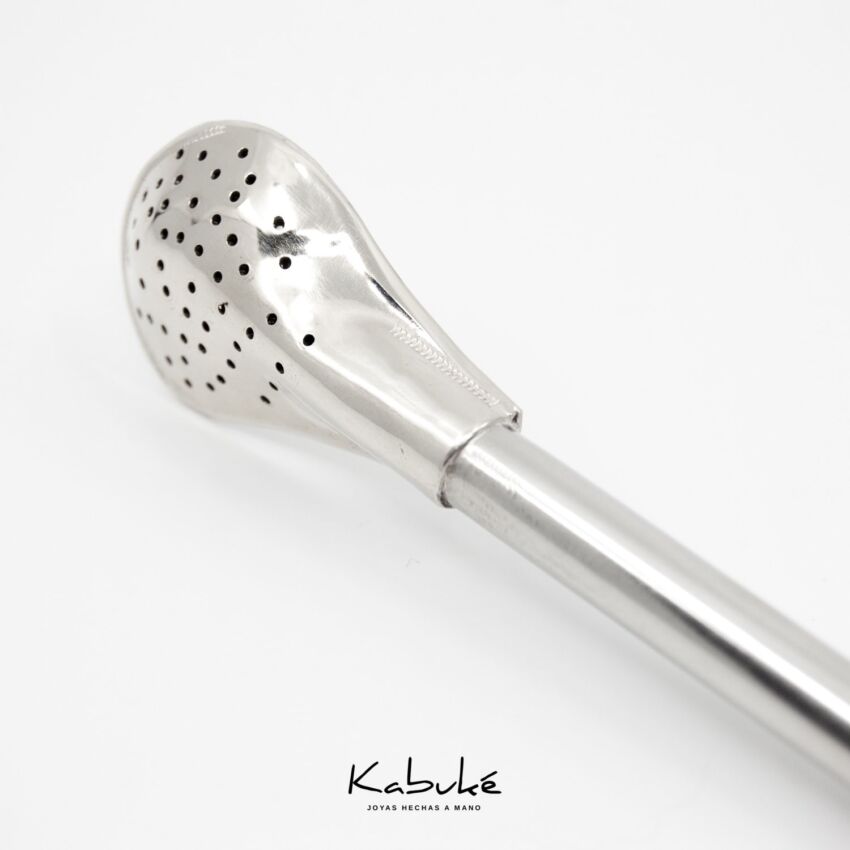 Bombilla Alpaca con Cabeza de caballo