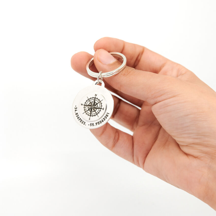 Llavero Brújula