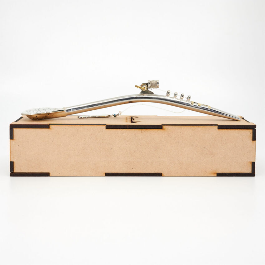 Bombilla Pescador con iniciales personalizada