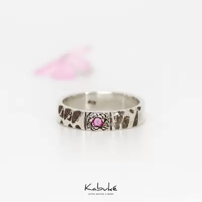 Anillo Pavonado 17.5mm