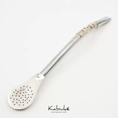 Bombilla Alpaca con Cabeza de caballo