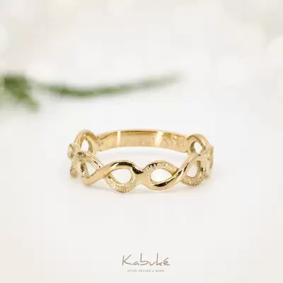 Anillo amor infinito 18k