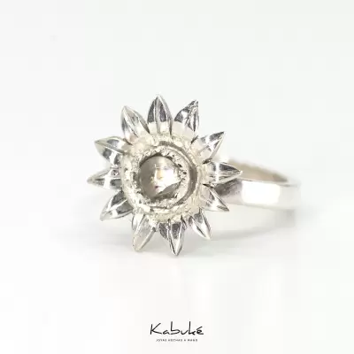 Anillo flor 19 mm
