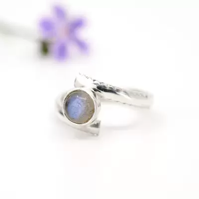 Anillo labradorita IV
