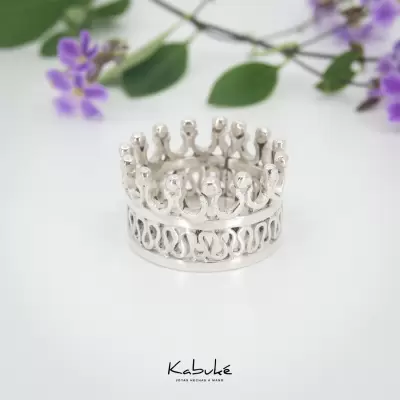 Anillo Corona Rey