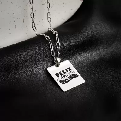 Medallón rectangular