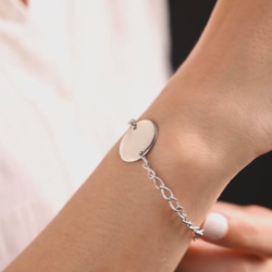 Pulsera circular para grabar