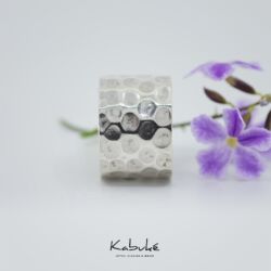 Anillo Martillado 15 mm ancho