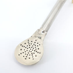 Bombilla Alpaca modelo Pescador Caño ancho