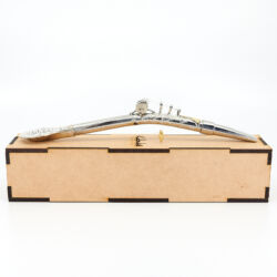 Bombilla Alpaca modelo Pescador Caño ancho