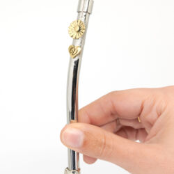 Bombilla Margarita con corazón