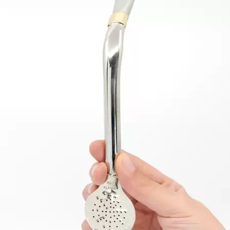 Bombillon super ancho estilo pico de loro