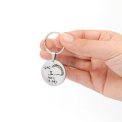 Llavero grabado con tu dibujo o letra