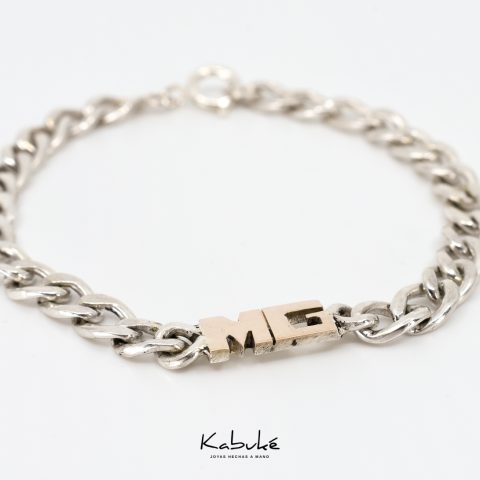 Pulsera personalizada con 2 iniciales