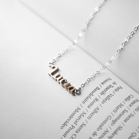 Collar palabras de amor