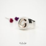 Anillo sello circular hombre