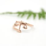 Anillo Abogada Oro