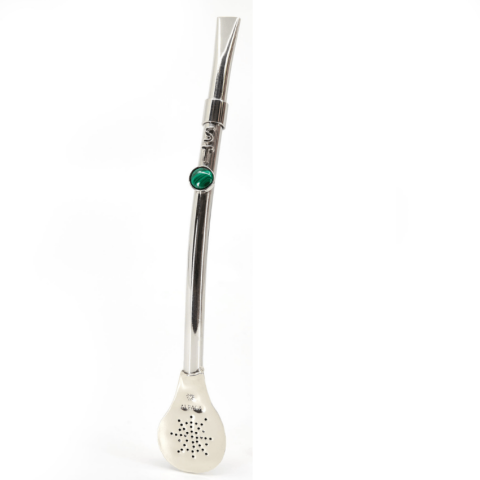 Bombilla Natura personalizada con iniciales - Clasica