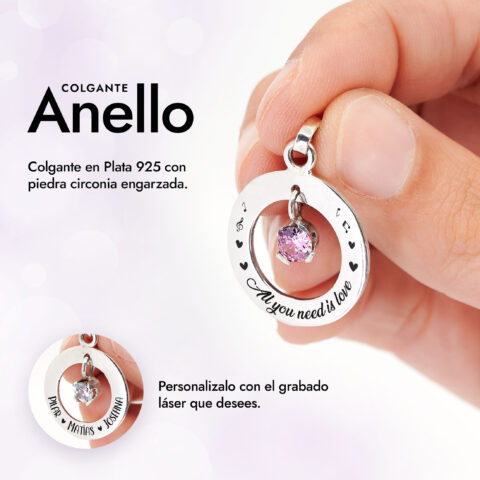 Dije Anello Personalizado