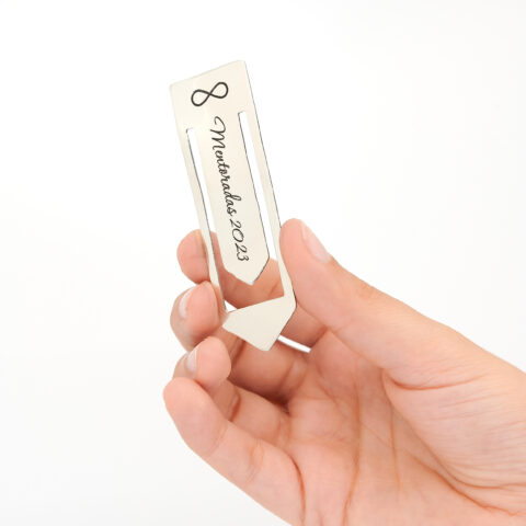 Marcalibro Clip Grabado laser