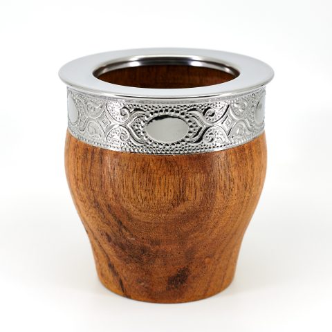 Mate imperial Algarrobo con grabado láser personalizado