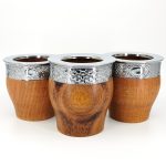Mate imperial Algarrobo con grabado láser personalizado