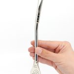 Bombilla boquilla ancha con lineas