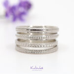 Anillo texturas multiples